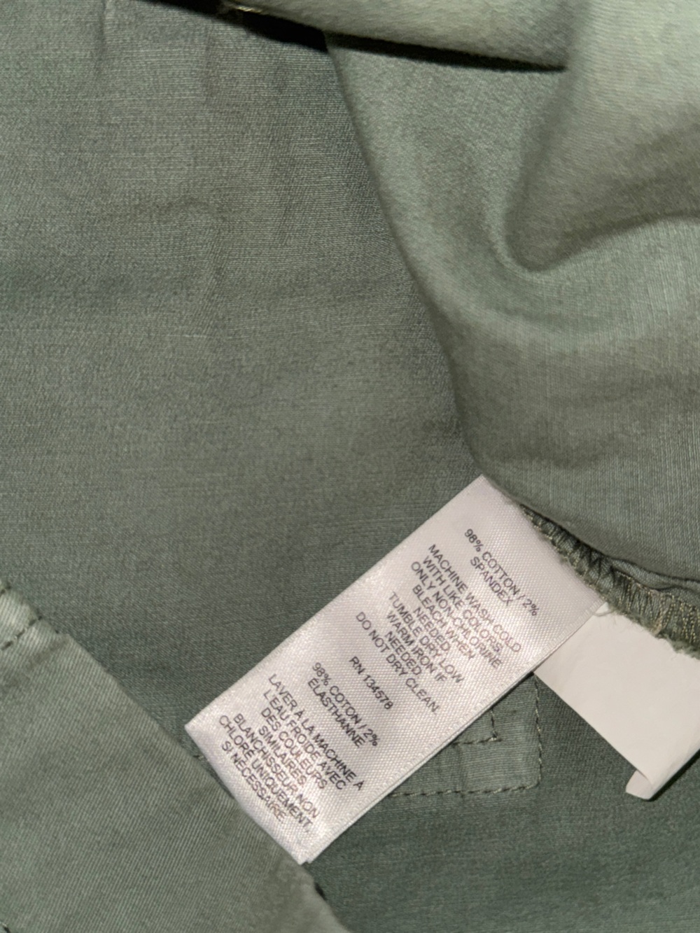 Vineyard Vines Button-Front Utility Mini Skirt - Sage Green - Picture 3 of 5